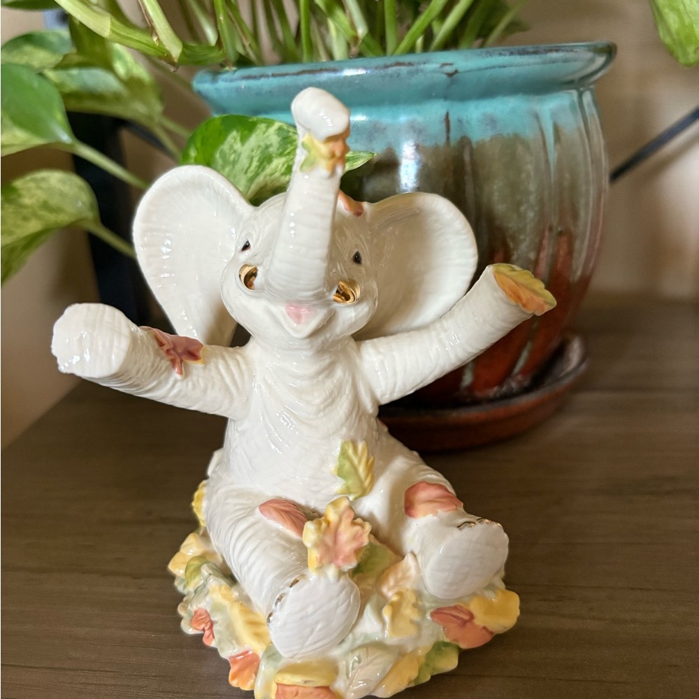 Lenox Autumn Fun Elephant